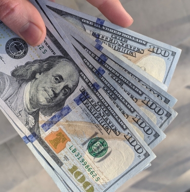 100 us dollar bill