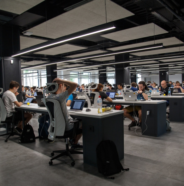 people doing office works